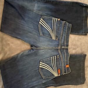 Seven for all mankind dojo size 27 jeans